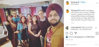 comedian jaspreet singh first show